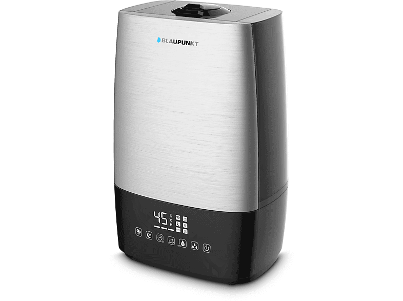 (105 BLAUPUNKT AHS801 Watt, 20 Raumgröße: Lufbefeuchter Silber m³)