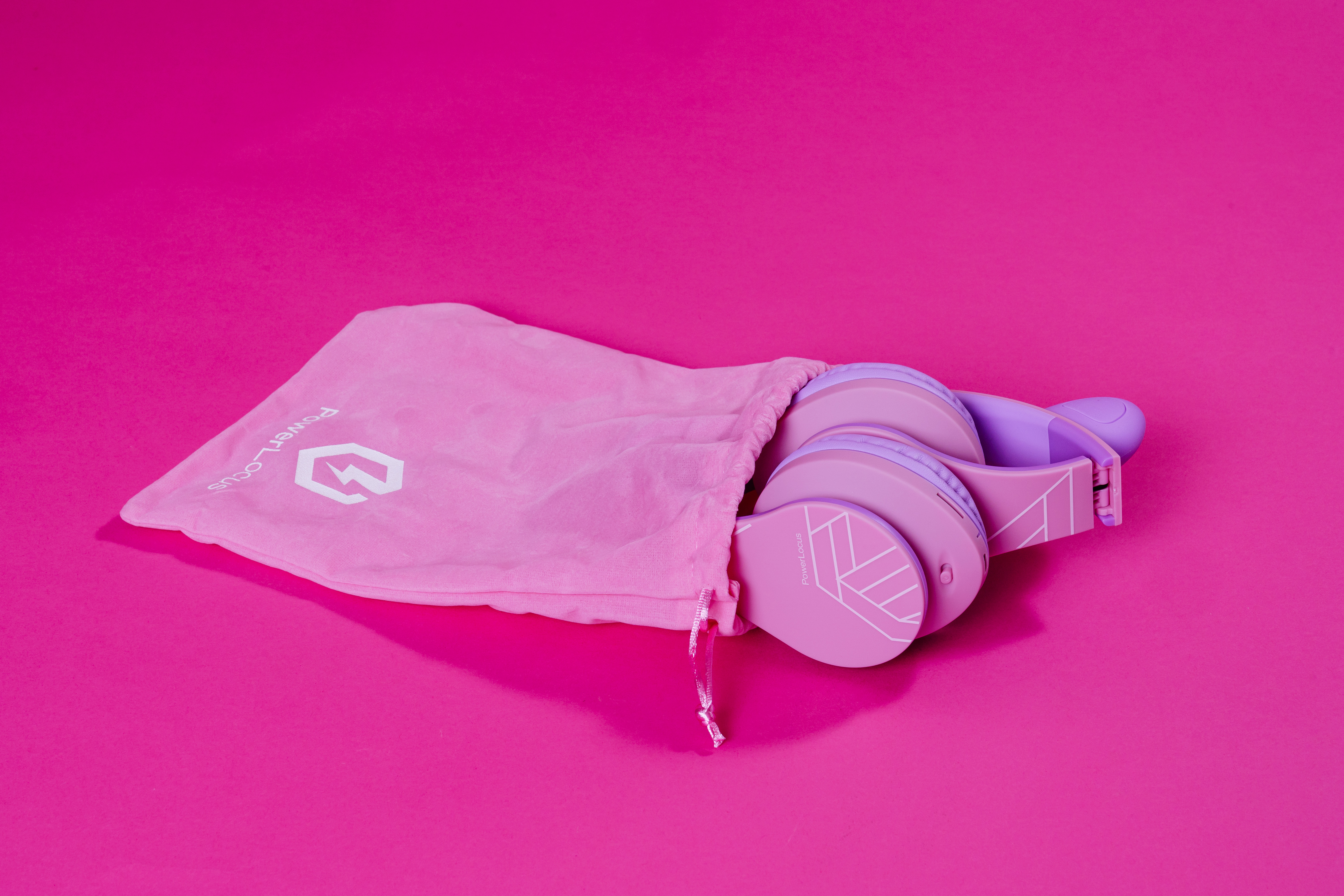 Over-ear POWERLOCUS P2 Kinder, Bluetooth Kopfhörer für Lila