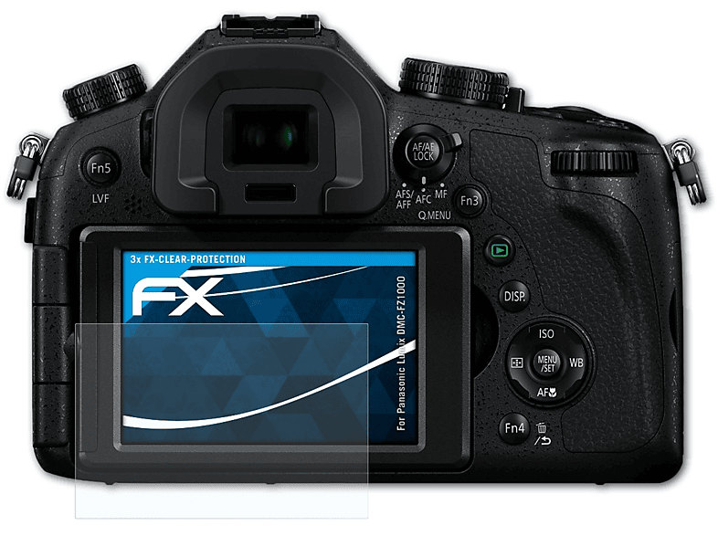 FX-Clear ATFOLIX DMC-FZ1000) Panasonic Displayschutz(für Lumix 3x