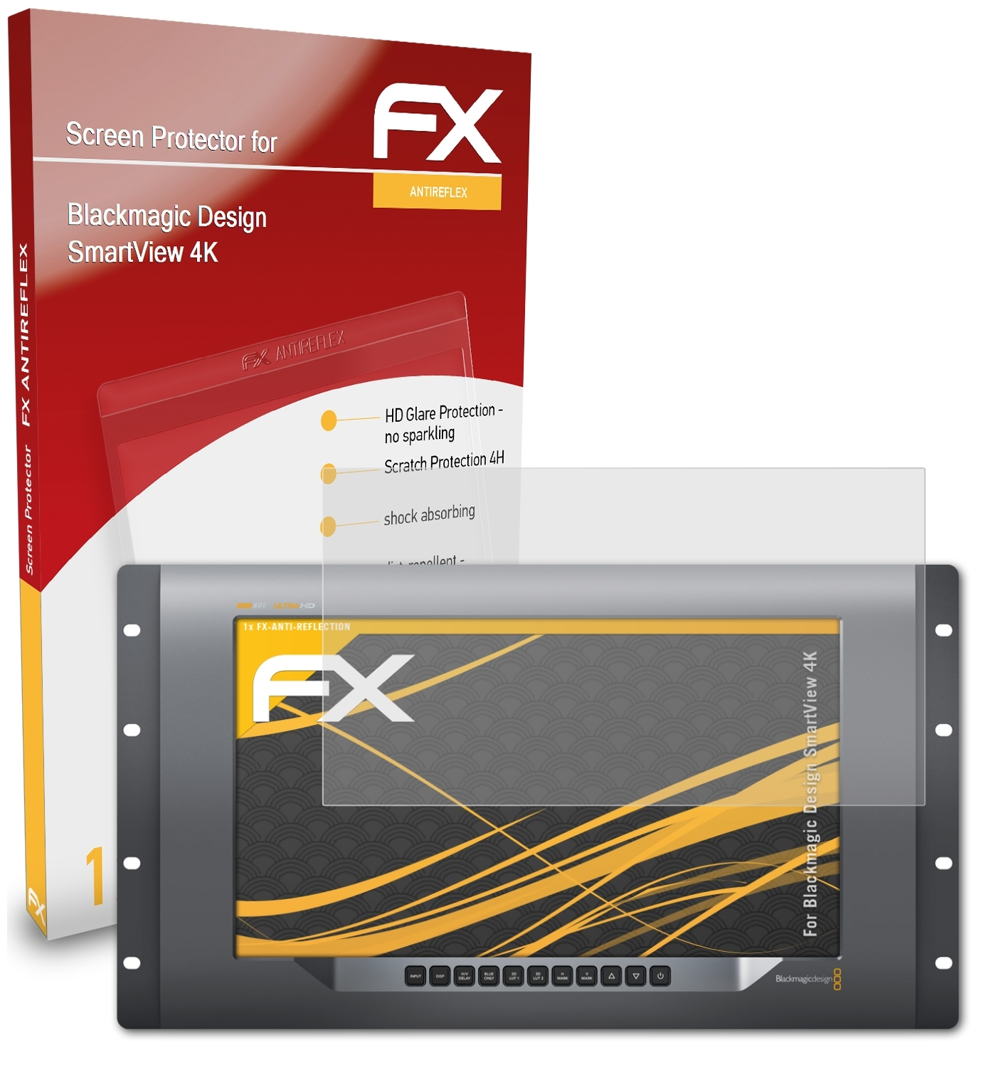 ATFOLIX FX-Antireflex Displayschutz(für 4K) SmartView Blackmagic Design