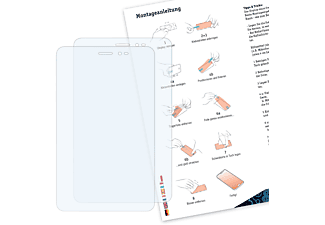BRUNI 2x glasklare Displayschutz(für Huawei MediaPad T1 8.0)