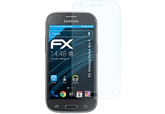 ATFOLIX 3x klar&stoßfest Displayschutz(für Samsung Galaxy Ace 4)