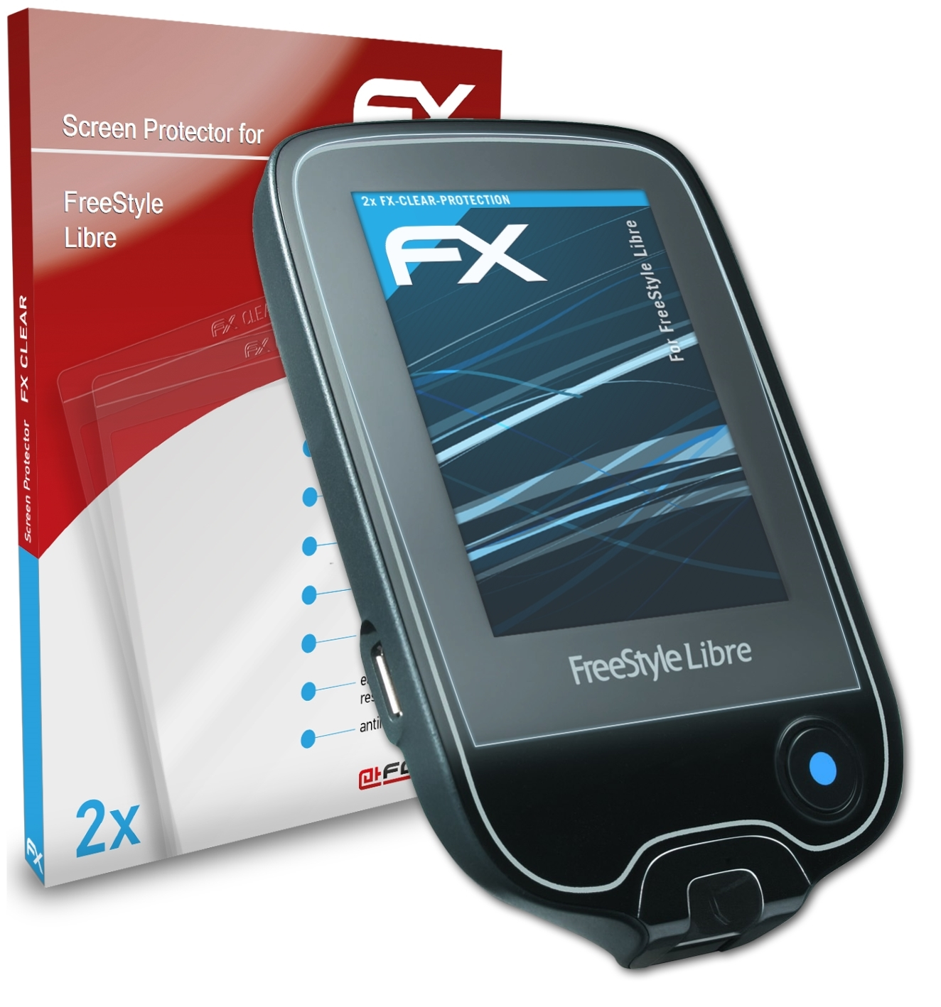 ATFOLIX Libre) FX-Clear 2x FreeStyle Displayschutz(für
