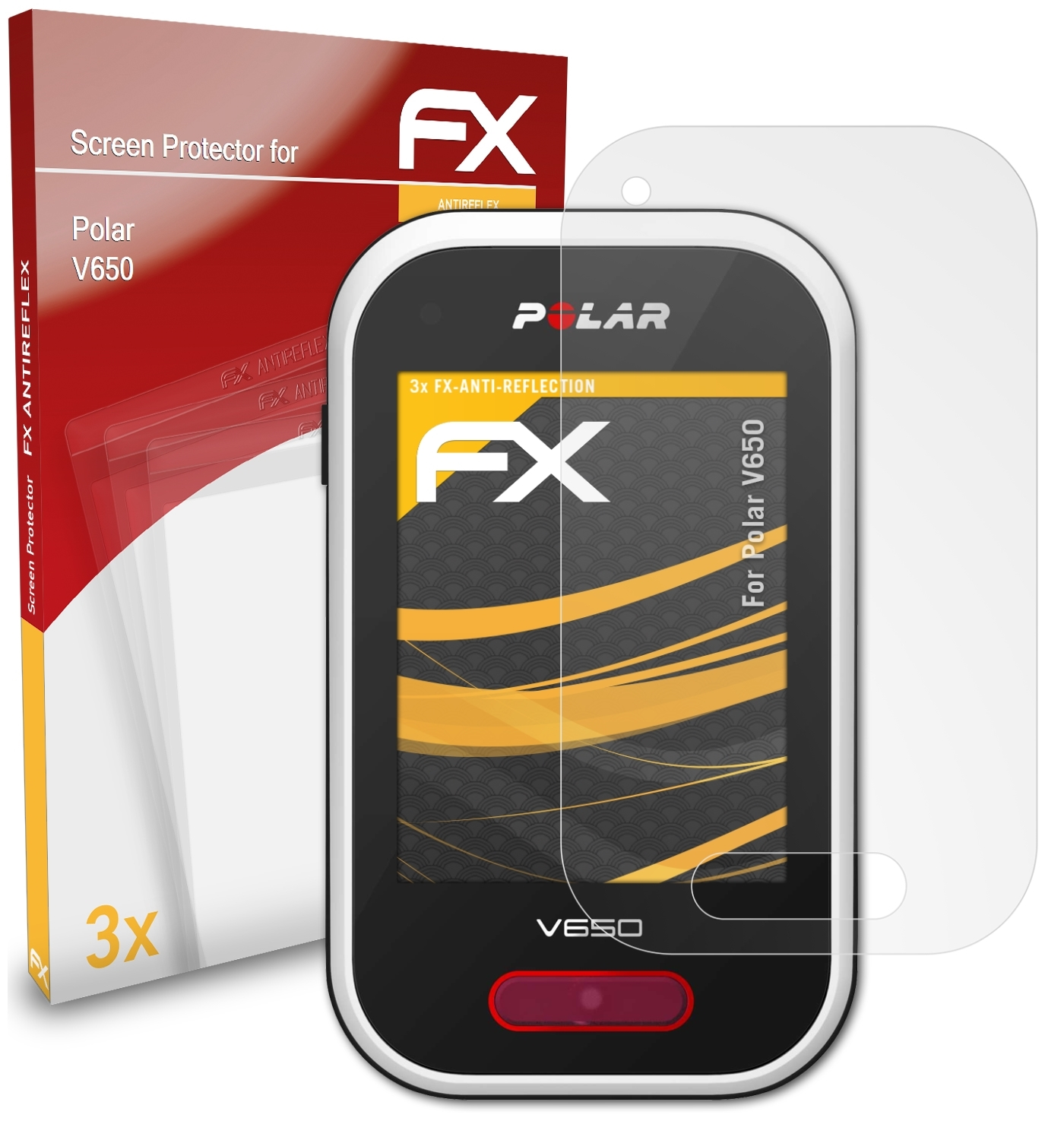 V650) FX-Antireflex Polar Displayschutz(für 3x ATFOLIX