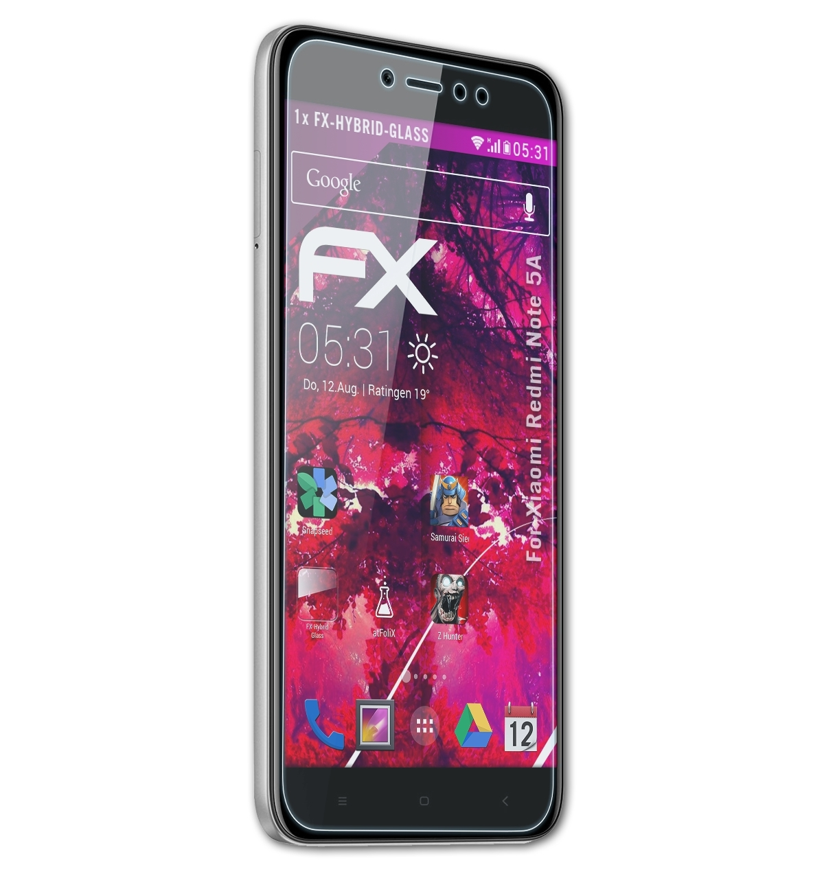 ATFOLIX FX-Hybrid-Glass Schutzglas(für 5A) Redmi Xiaomi Note