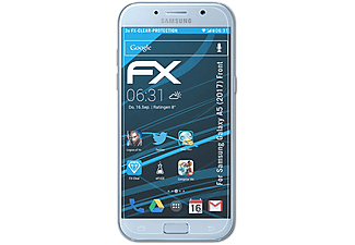 ATFOLIX 3x klar&stoßfest Displayschutz(für Samsung Galaxy A5 (2017) Front)