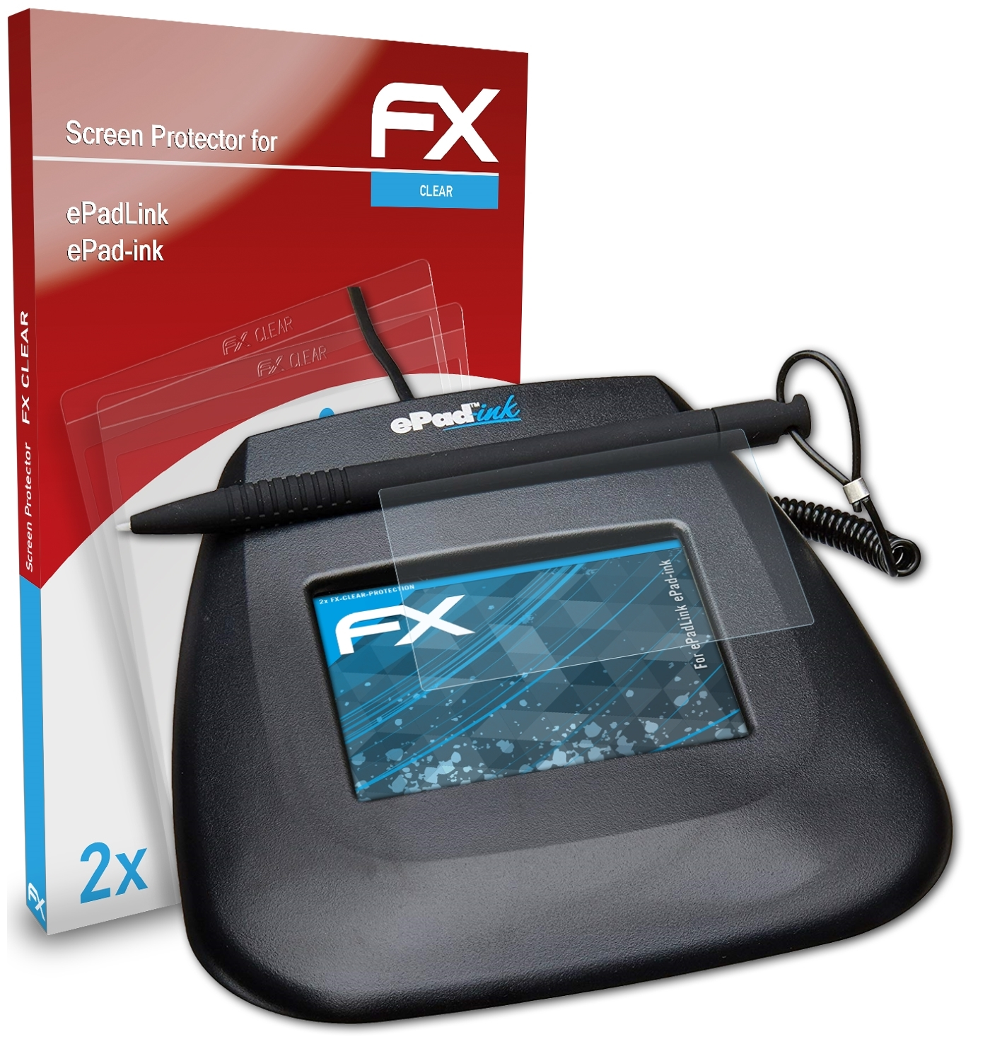 2x ATFOLIX ePadLink FX-Clear Displayschutz(für ePad-ink)