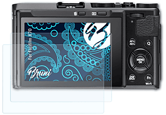 BRUNI 2x glasklare Displayschutz(für Fujifilm X70)