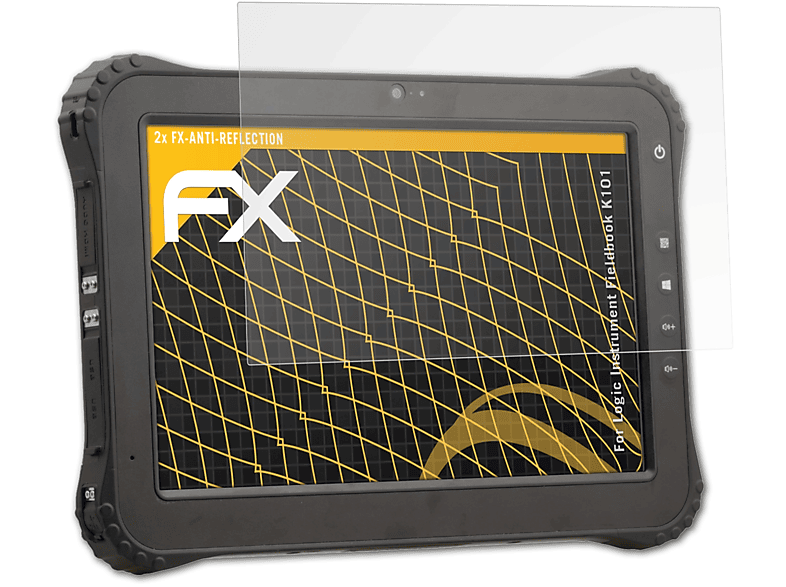 Logic Instrument K101) ATFOLIX 2x Fieldbook Displayschutz(für FX-Antireflex