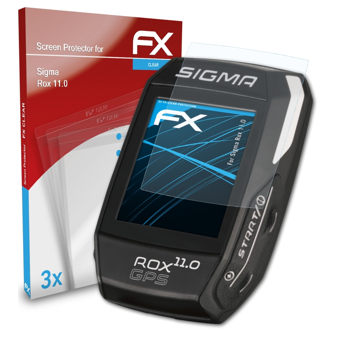 FX-Clear Rox 3x Displayschutz(für ATFOLIX 11.0) Sigma