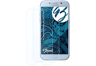 BRUNI 2x glasklare Displayschutz(für Samsung Galaxy A5 (2017) Front)