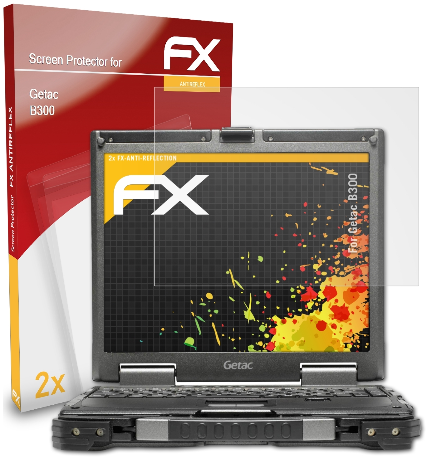 Displayschutz(für 2x FX-Antireflex Getac ATFOLIX B300)
