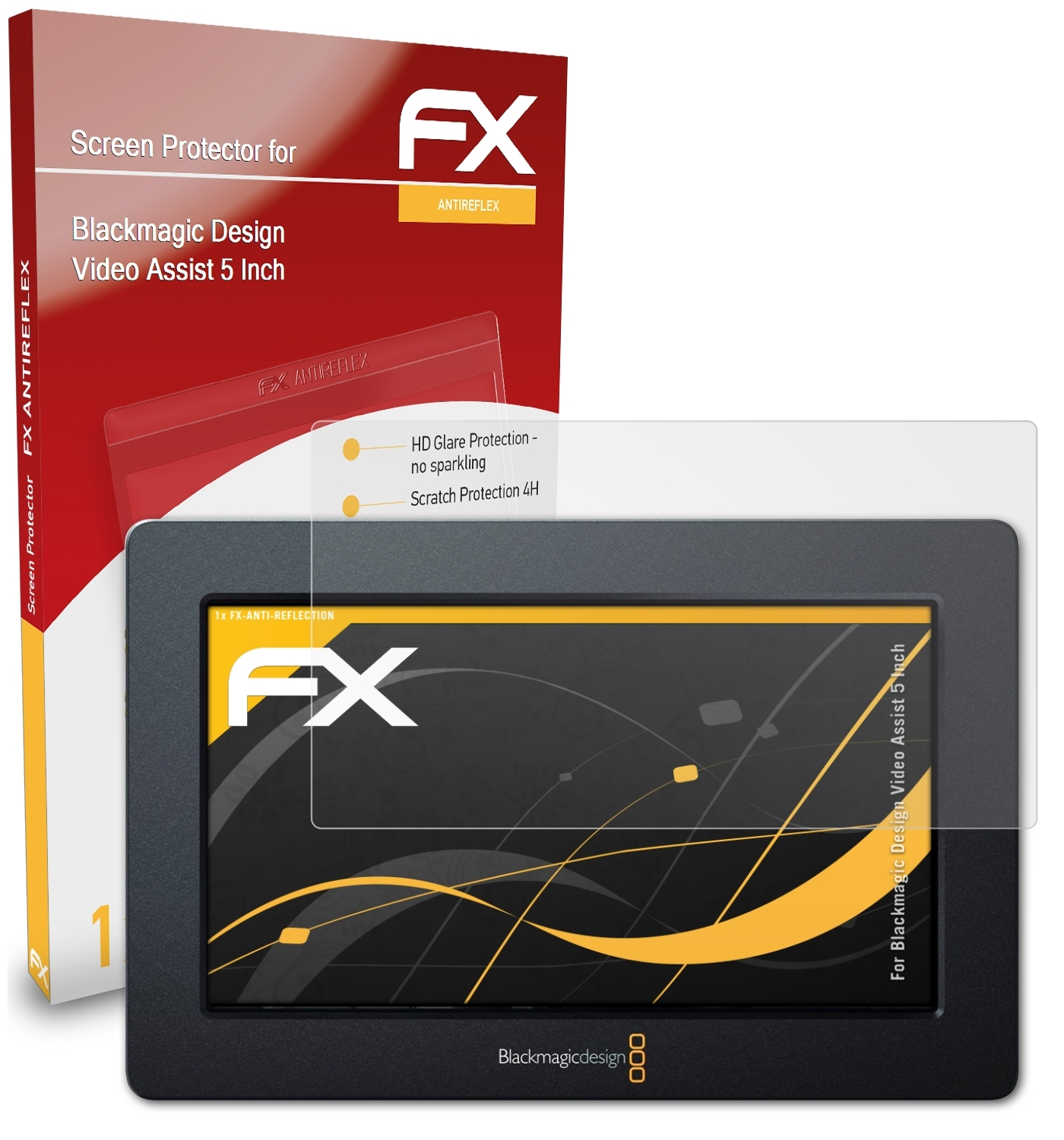ATFOLIX FX-Antireflex Displayschutz(für Blackmagic Assist Inch)) (5 Video Design