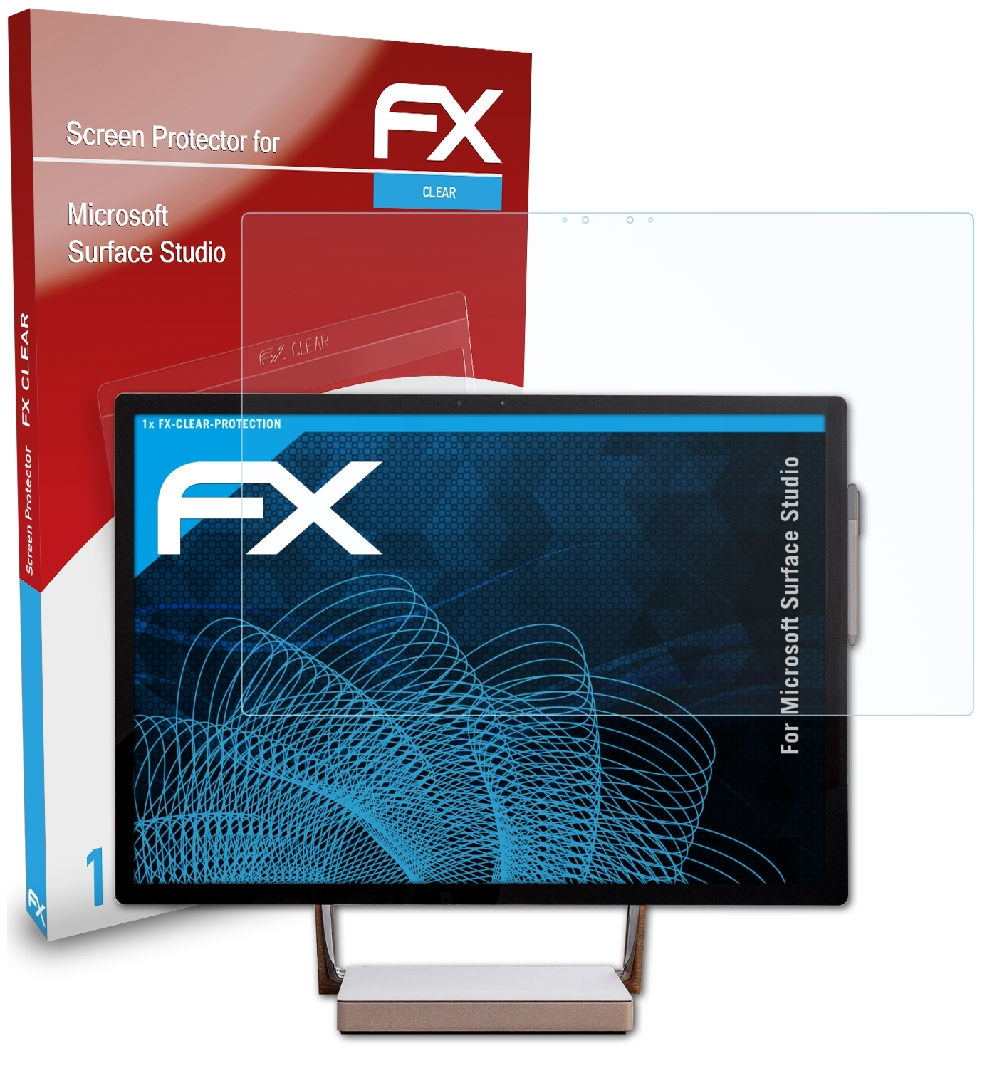 ATFOLIX FX-Clear Studio) Displayschutz(für Microsoft Surface