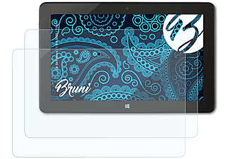 BRUNI 2x glasklare Displayschutz(für Dell Venue 11 Pro 5000 / 7000)