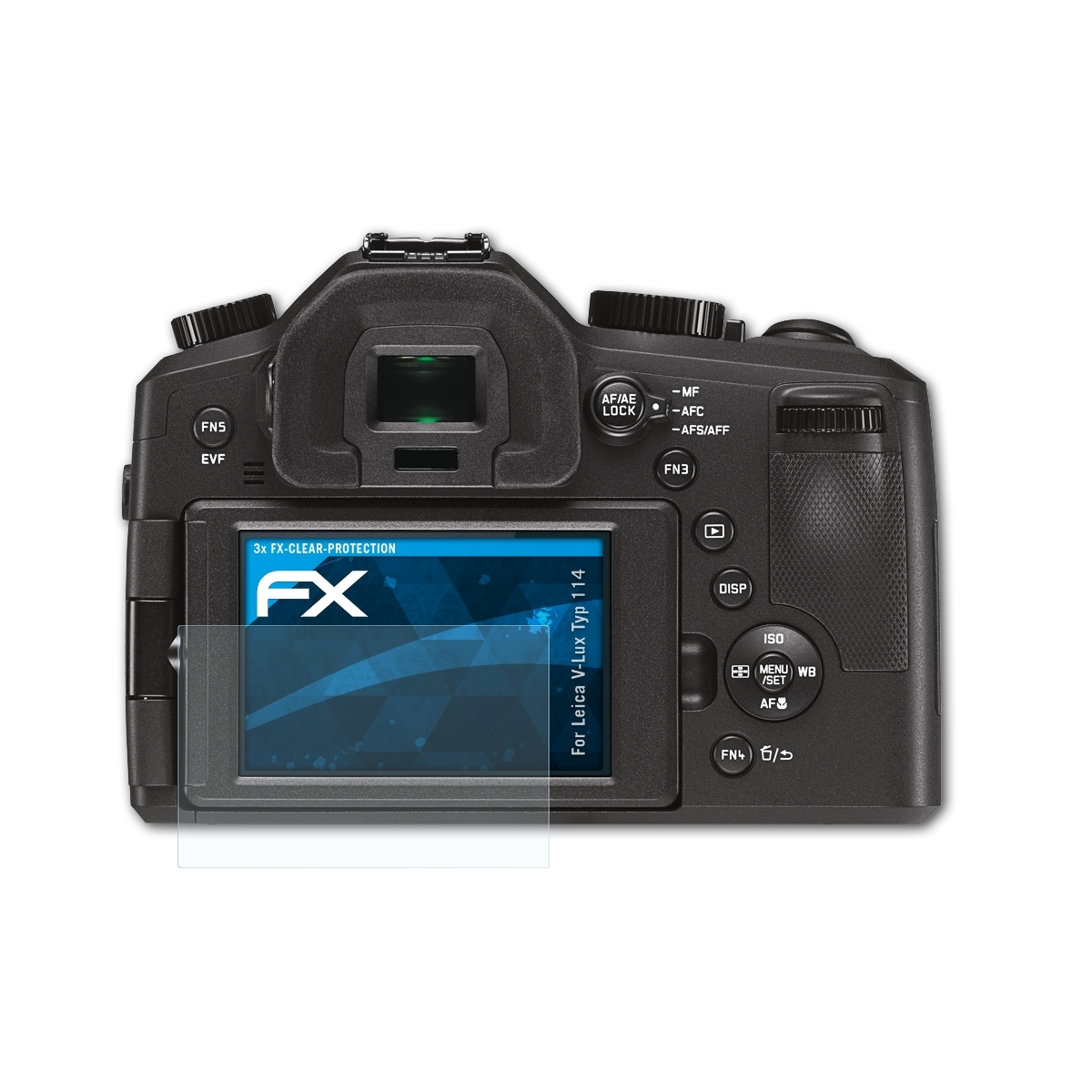 Leica ATFOLIX 3x FX-Clear Displayschutz(für 114)) (Typ V-Lux
