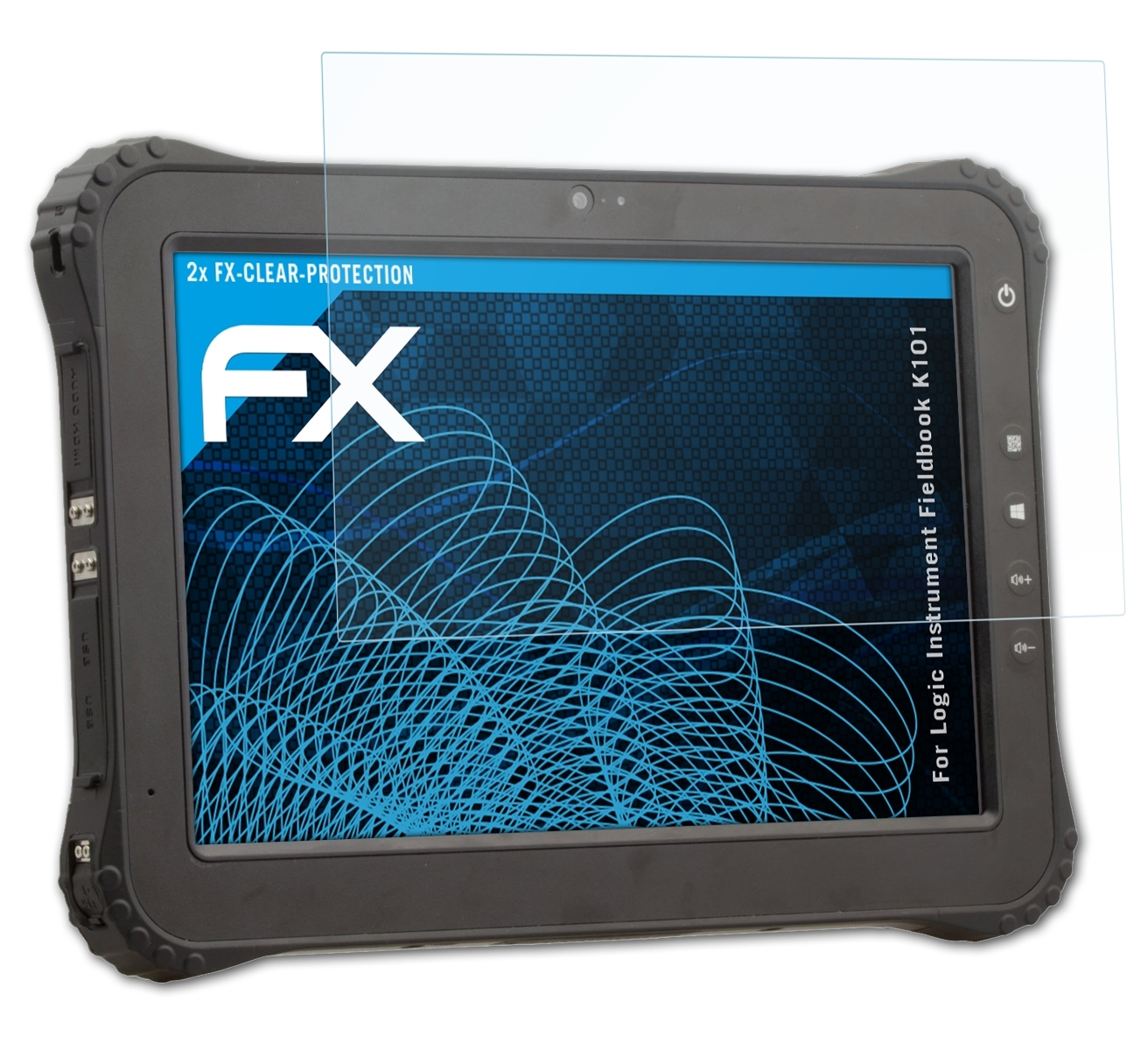 FX-Clear K101) Logic Instrument Fieldbook ATFOLIX Displayschutz(für 2x