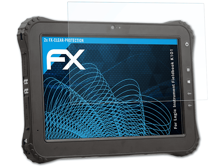 FX-Clear K101) Logic Instrument Fieldbook ATFOLIX Displayschutz(für 2x