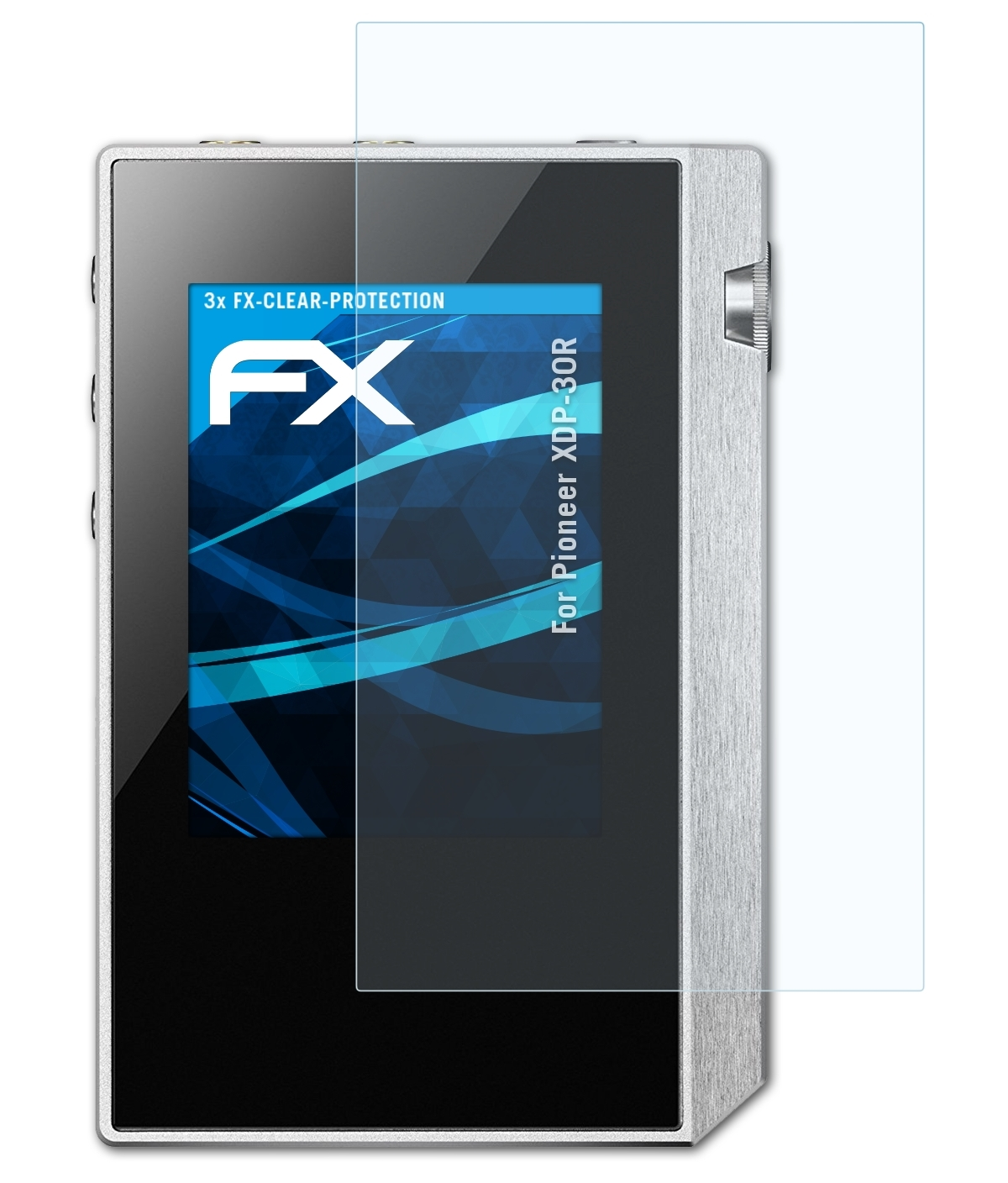 ATFOLIX Pioneer 3x Displayschutz(für XDP-30R) FX-Clear