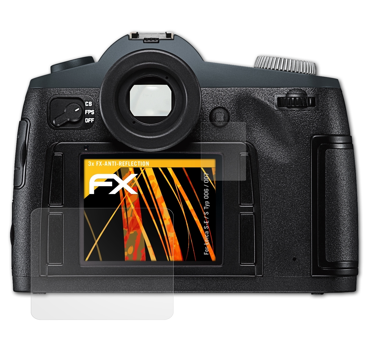 S / 006 007)) ATFOLIX S-E (Typ / Leica Displayschutz(für FX-Antireflex 3x