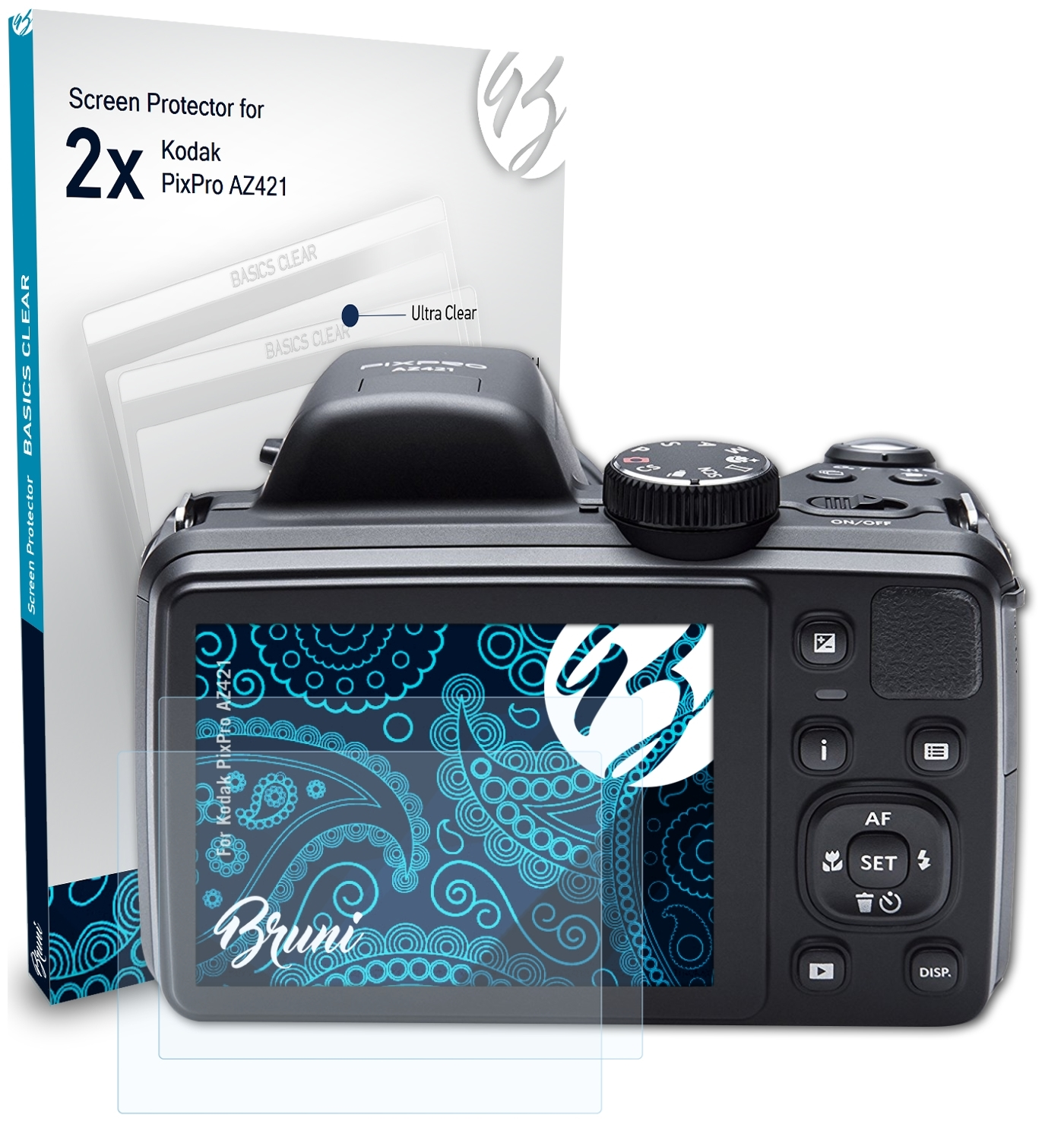 Kodak PixPro 2x Schutzfolie(für BRUNI AZ421) Basics-Clear