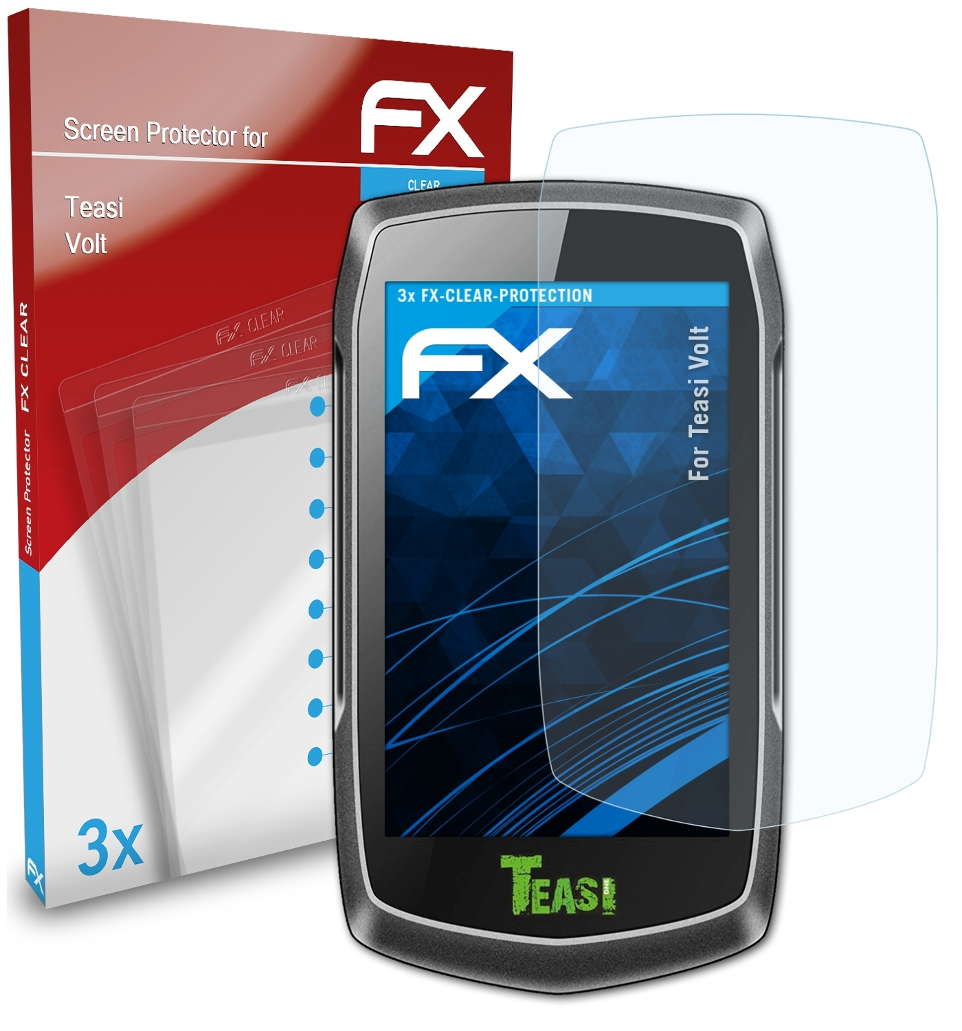 Teasi FX-Clear Displayschutz(für 3x ATFOLIX Volt)