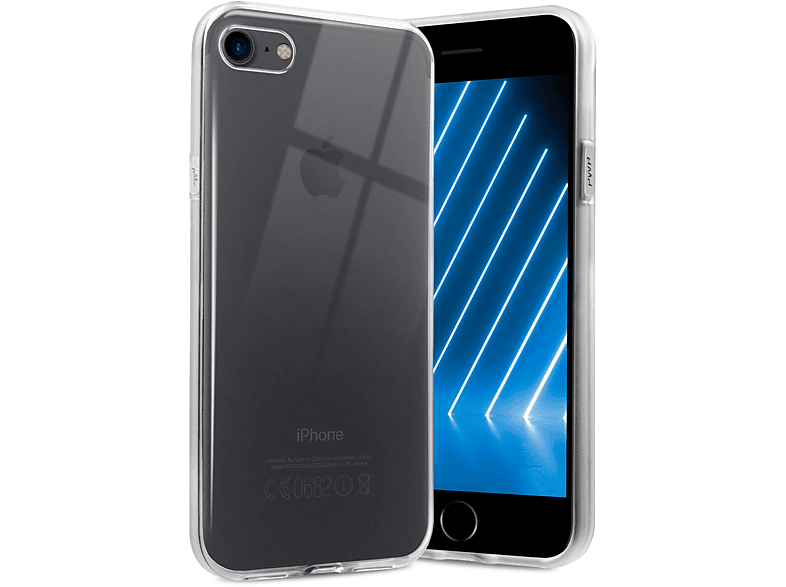 ONEFLOW Clear Case, Backcover, / Crystal-Clear iPhone 7 8, iPhone Apple