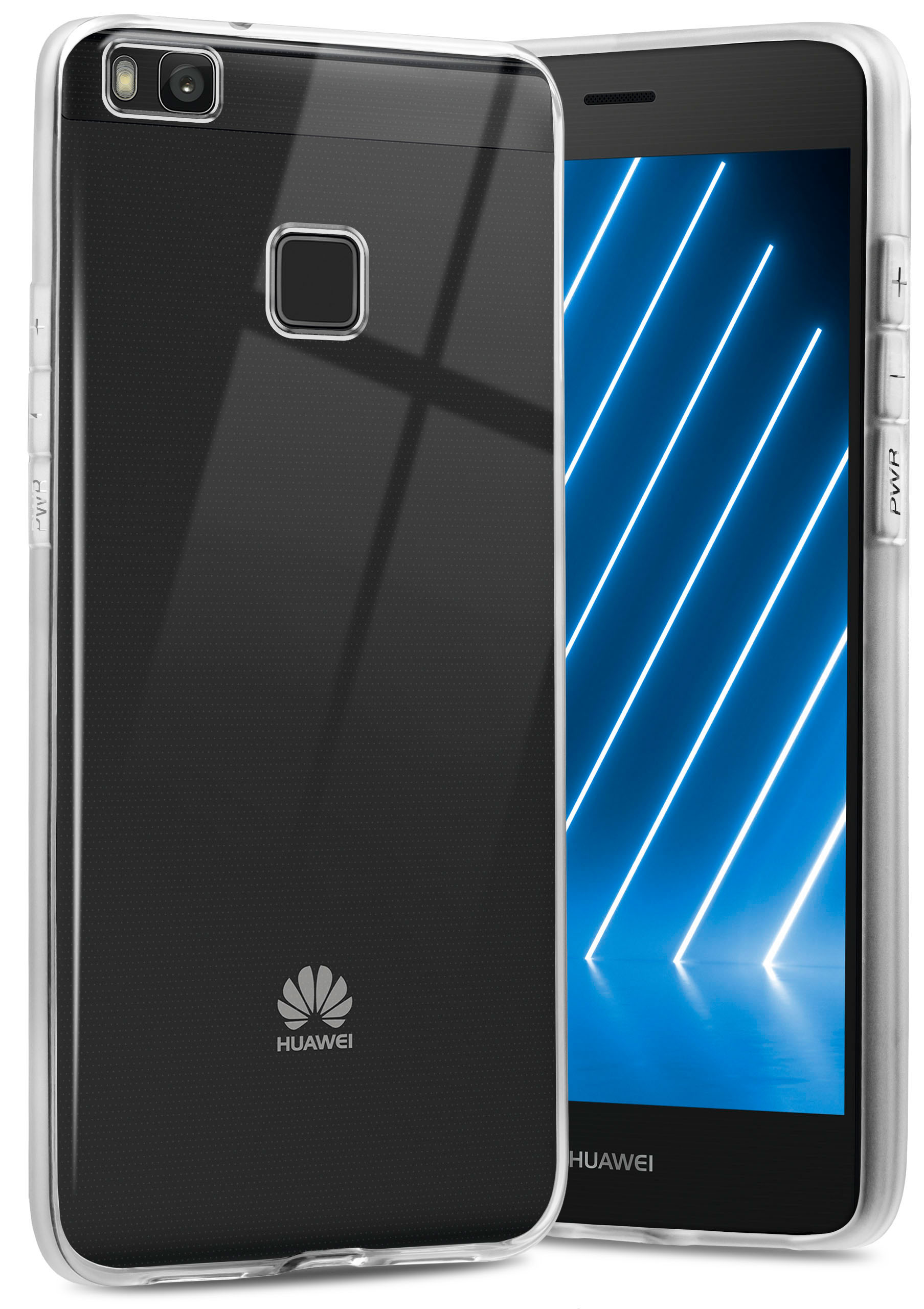 ONEFLOW Clear P9 Huawei, Backcover, Case, Lite, Crystal-Clear