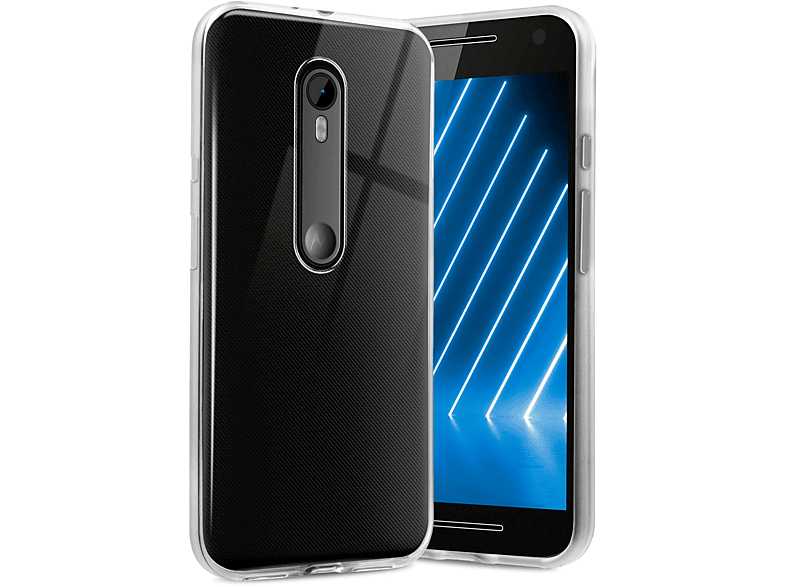 ONEFLOW Clear Case, Backcover, Motorola, Moto G3, CrystalClear