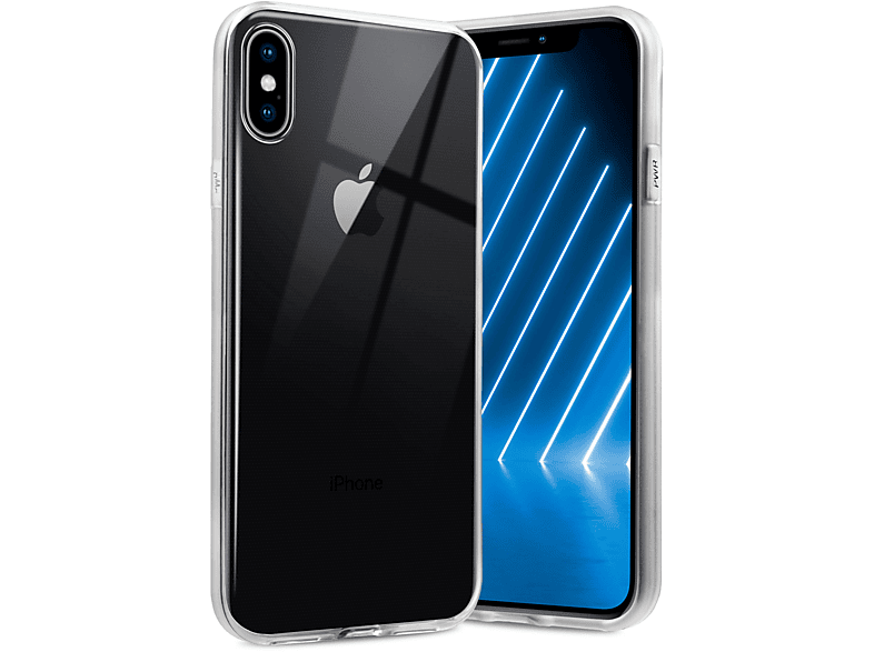 Apple, Case, Clear Max, ONEFLOW Backcover, Crystal-Clear iPhone XS