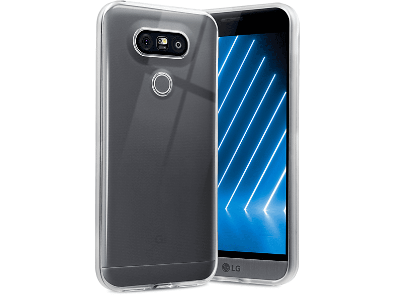 LG, Crystal-Clear Clear Backcover, G5, ONEFLOW Case,