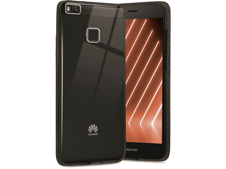 Clear Backcover, ONEFLOW Anthracite-Gray Huawei, P9 Case, Lite,