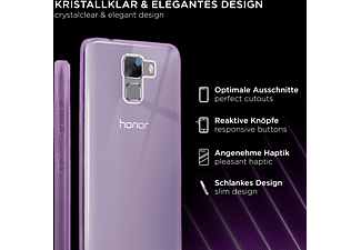ONEFLOW Clear Case, Backcover, Huawei, Honor 7 / 7 Premium, Violescent