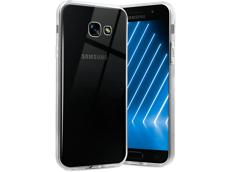 Galaxy (2017), A5 Crystal-Clear Case, Clear Samsung, ONEFLOW Backcover,