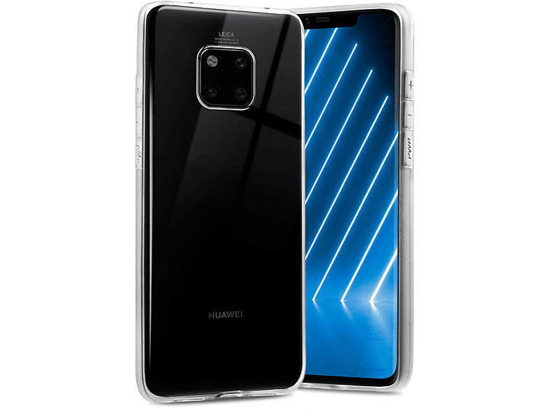 Clear ONEFLOW Backcover, Crystal-Clear Mate Huawei, Case, 20 Pro,