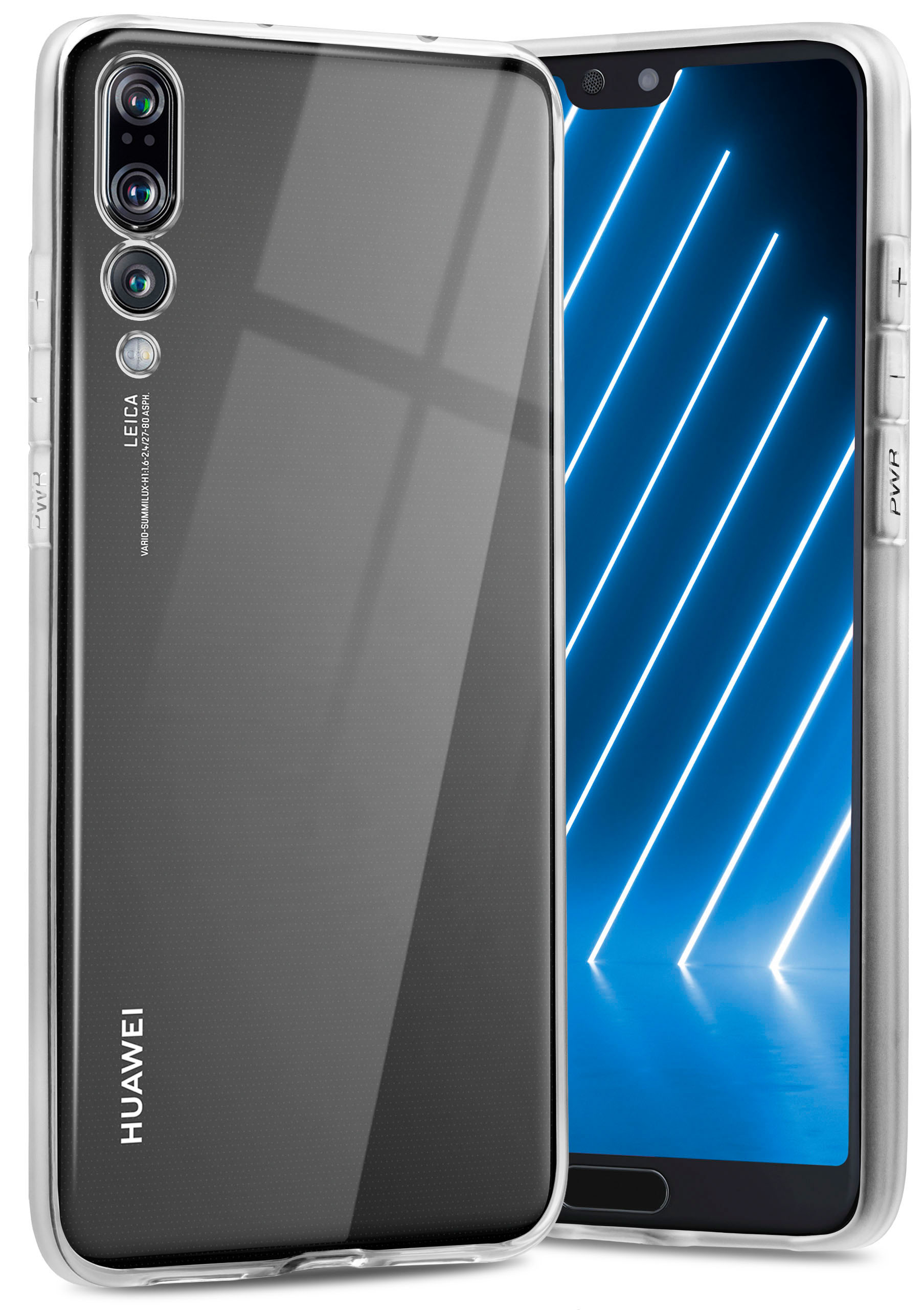 ONEFLOW Clear Case, Backcover, Huawei, Pro, P20 Crystal-Clear
