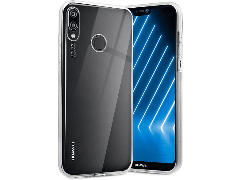 ONEFLOW Clear Case, P20 Backcover, Crystal-Clear Lite, Huawei