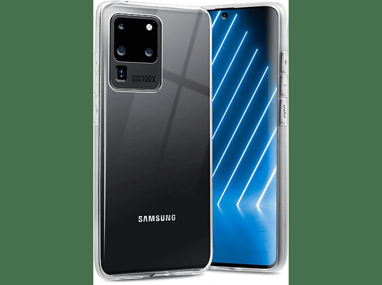 ONEFLOW Clear Case, Backcover, Samsung, 5G, S20 / Ultra Crystal-Clear Galaxy