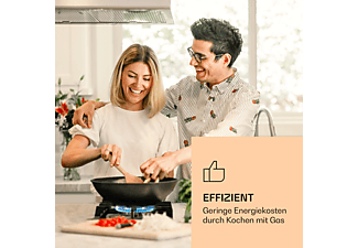 KLARSTEIN Alchemist Gaskochfeld (Kochfelder: 1)