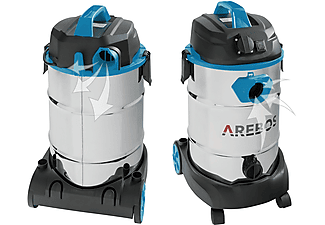 AREBOS AR-HE-SS1600B Industrie Nass- & Trockensauger, blau