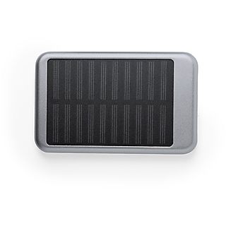 Power Bank Solar 4.000 mAh Plata - SMARTEK SMTK-6307G, 4000 mAh, USB, Plata