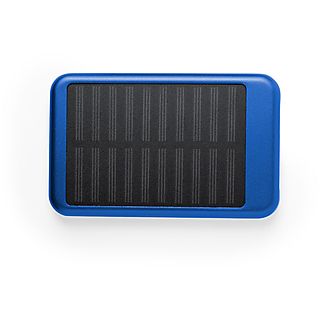 Power Bank Solar 4.000 mAh Azul - SMARTEK SMTK-6307BL, 4000 mAh, USB, Azul