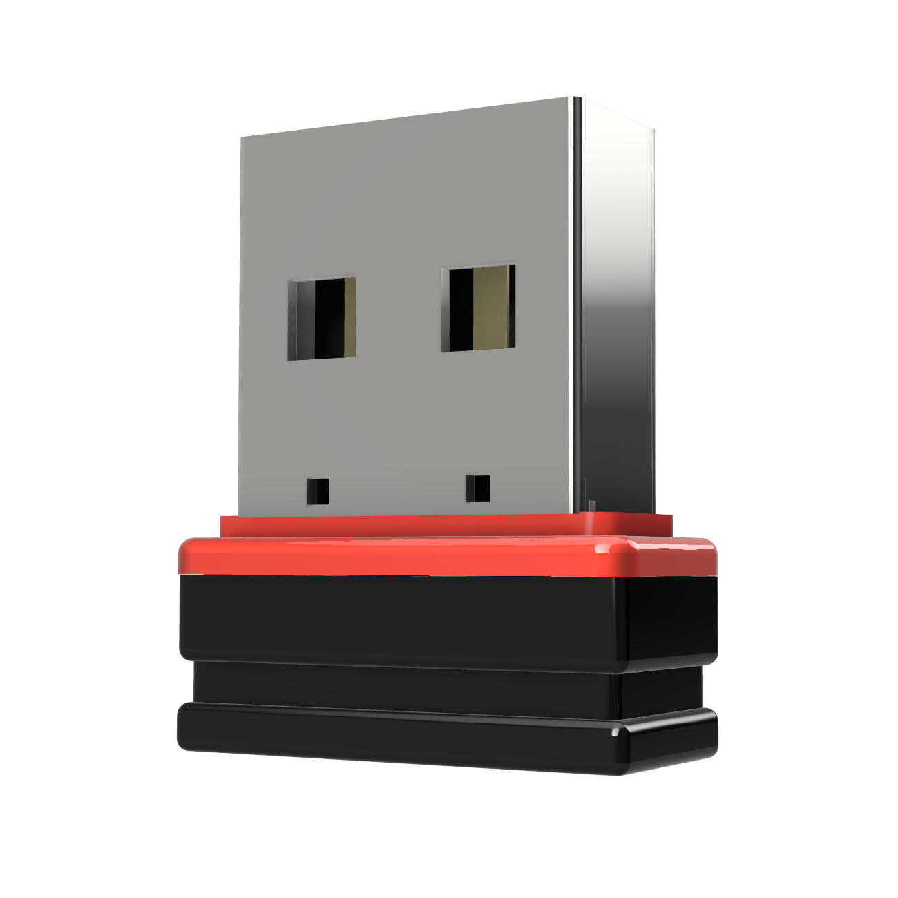 USB GERMANY ®ULTRA Mini (Schwarz/Rot, GB) P1 USB-Stick 32
