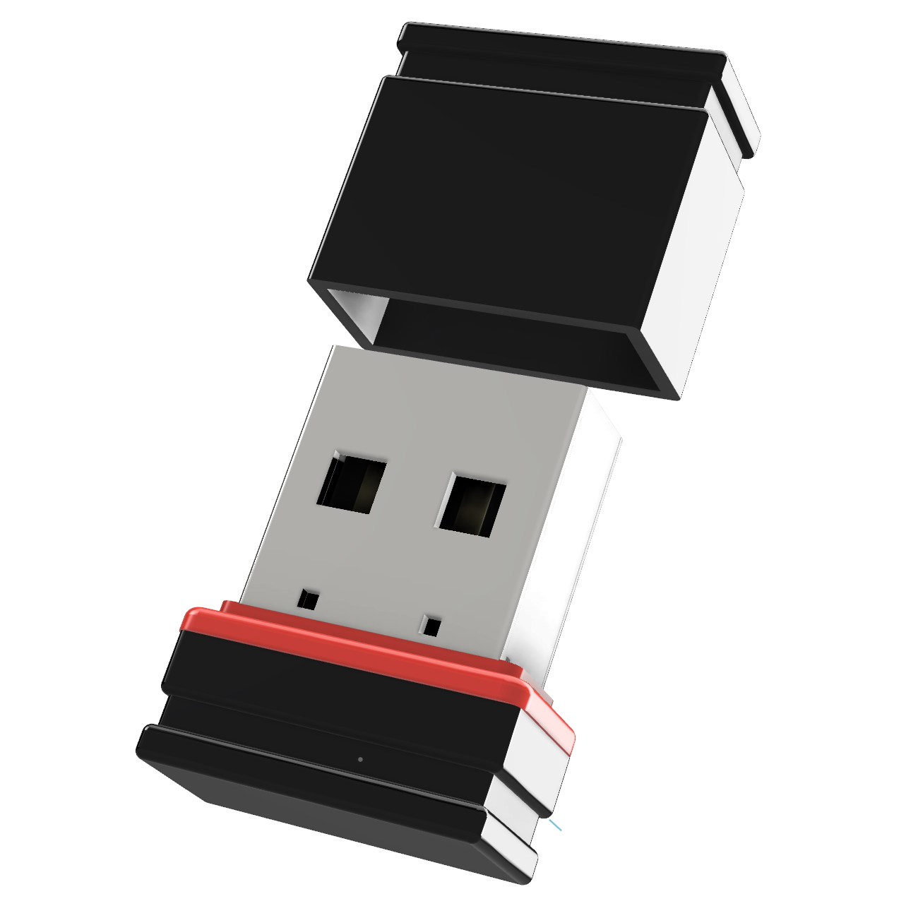 GB) Mini (Schwarz/Rot, 2 USB USB-Stick GERMANY P1 ®ULTRA