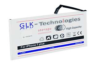 GLK-TECHNOLOGIES Verbesserter Ersatz Akku für iPhone 7 Plus APN A1661 A1784 A1785  2900 mAh inkl. Werkzeug Lithium-Ionen-Akku Smartphone Ersatz Akku, Lithium-Ionen, 3.8 Volt, 2900mAh