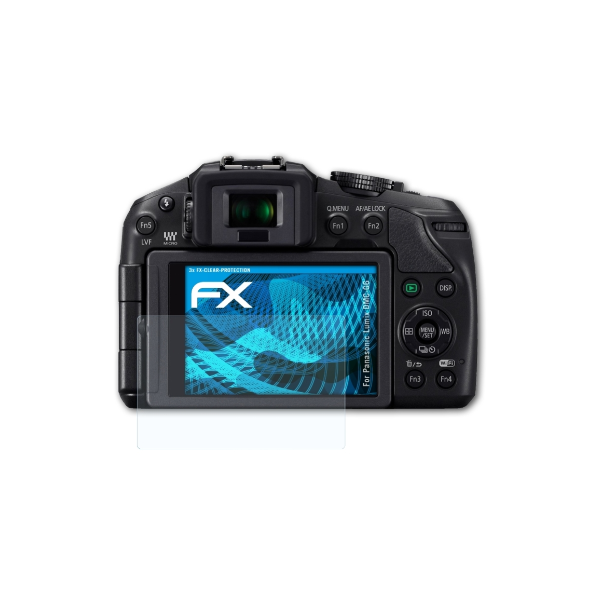 ATFOLIX Displayschutz(für FX-Clear Panasonic 3x Lumix DMC-G6)