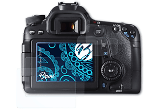 BRUNI 2x glasklare Displayschutz(für Canon EOS 70D)