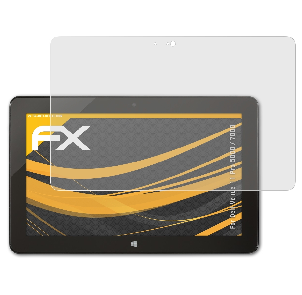 11 5000 7000) FX-Antireflex ATFOLIX / 2x Venue Dell Pro Displayschutz(für