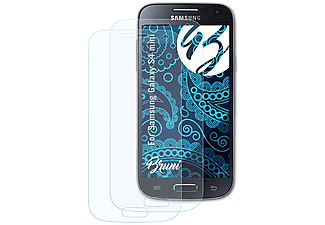 BRUNI 2x glasklare Displayschutz(für Samsung Galaxy S4 mini)