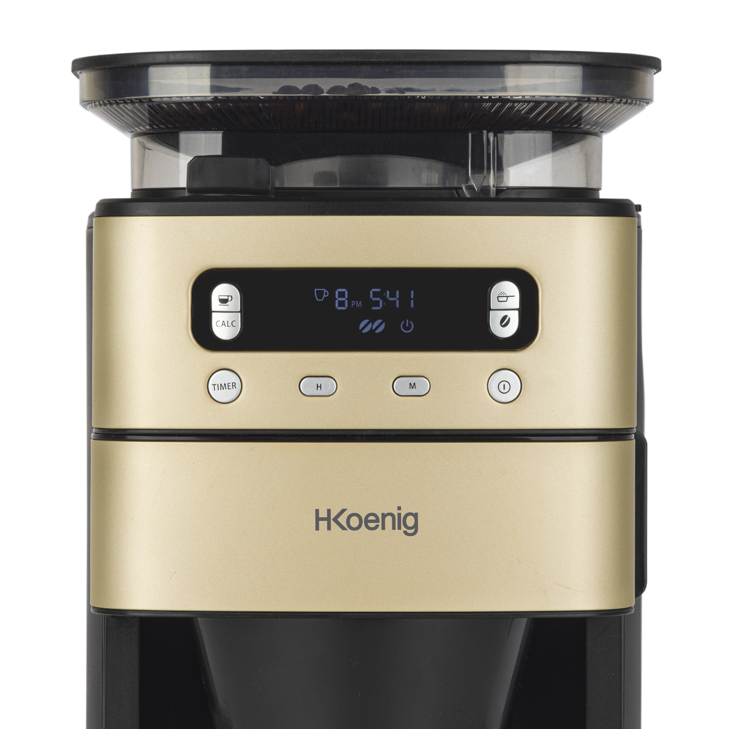 MGX90 Kaffeevollautomat Gold H.KOENIG Schwarz /